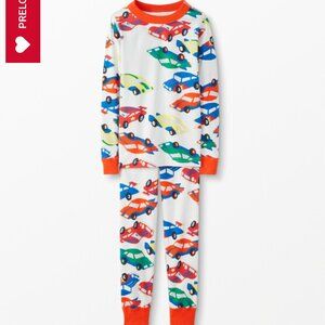 Hanna Andersson Race Car Long PJ's US 14